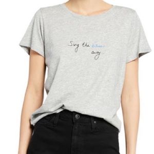 NWT Paige Sing the Blues Away tee XS